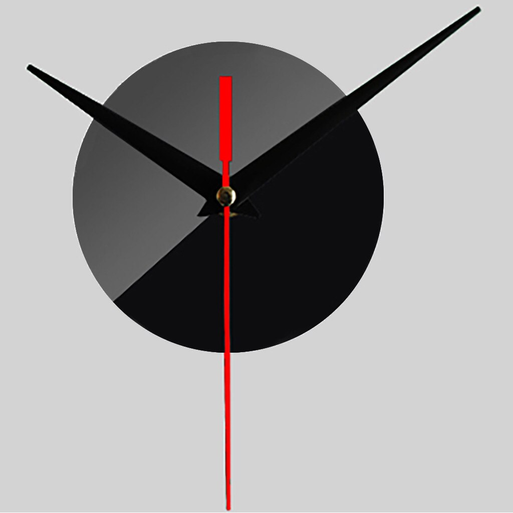 Frameless Diy 3d Mirror Surface Large Number Wall Clock Sticker Home Office Decor Mirror Living Room Art Wall Clock #T2P