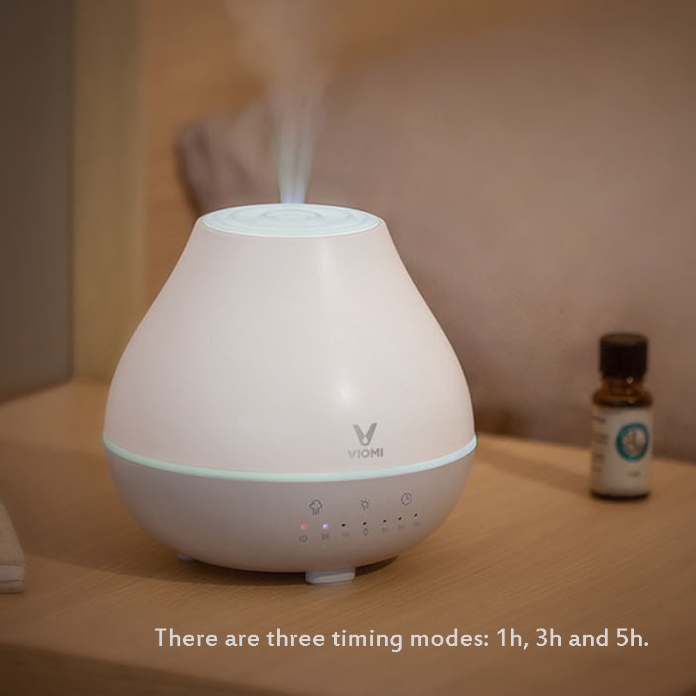 Xiaomi Mijia VIOMI Aromatherapy Diffuser Ultrasonic Humidifier Led Light Air Purifier oil diffuser