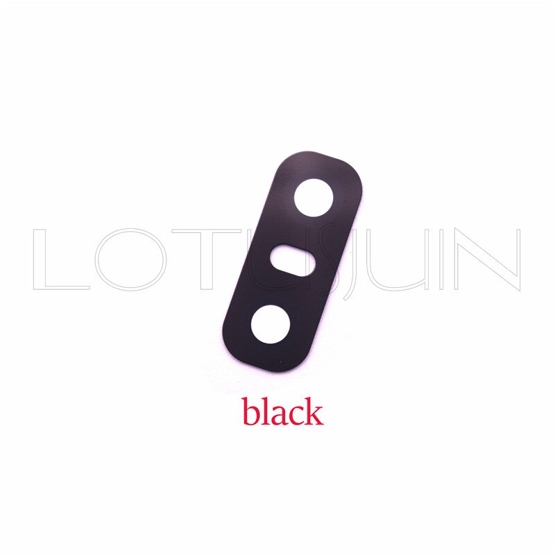 1pcs OEM glass lens back Camera Lens Cover With Adhesive Sticker For LG G6: black