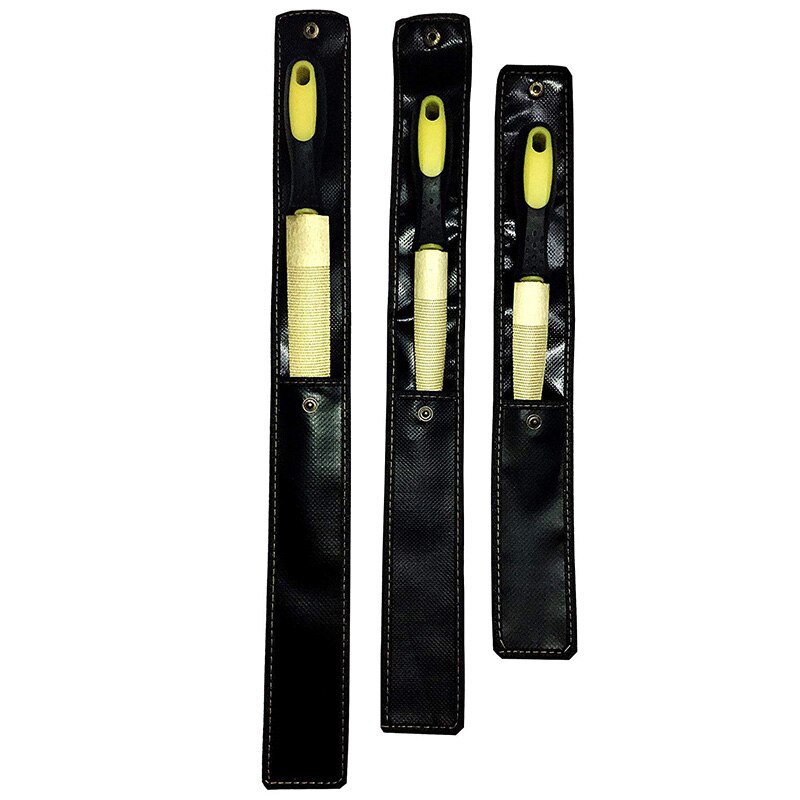 Gouden houten rasp vijl set 6 inch ,8 inch en 10 inch houten vijl handgrepen voor hout zacht metaal kunststof (3 stuks)