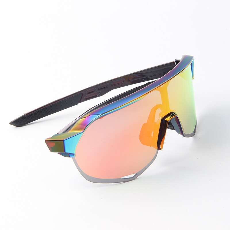 Outdoor Cycling 100 s2 occhiali da sole da uomo bici occhiali Anti-UV moto sport Mountain Bike UV400 Set di occhiali fotocromatici