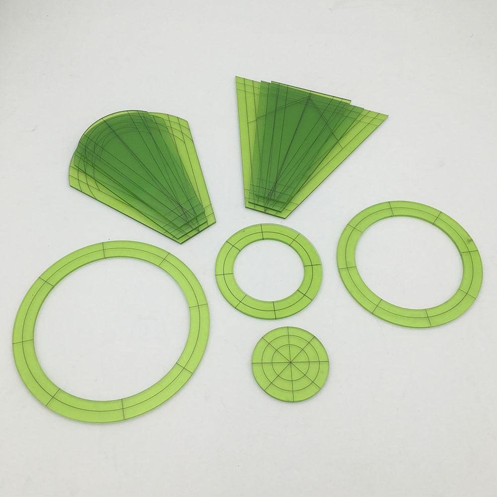 10Pcs Sewing French Curve Ruler Dressmaking Tailor Drawing Template Craft Tool Set