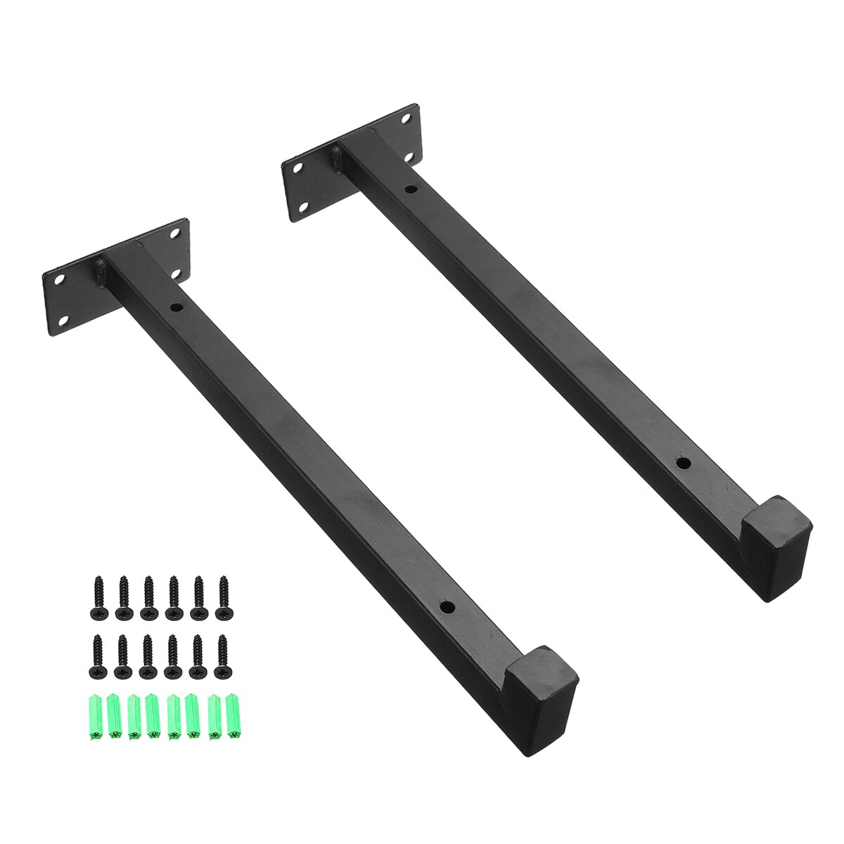 1 paar Zauberstab Montiert Regal Halterung schwer Pflicht Gerüst Bord Schwimm Halterung Industrielle Eisen Unterstützung Tisch 20 cm/25 cm/30 cm