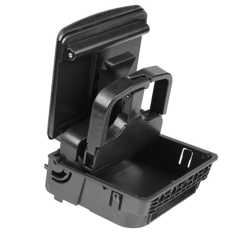 Sentralkonsoll armlen bak kopp drikkeholder for vw jetta golf 6 mk6 bil styling tilbehør flaske koppholder interiør deler