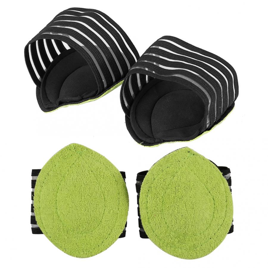 1 Pair Foot Pad Foot Pain Reliver Flat Foot Arch Support Orthotic Foot Arch Shock Absorber Foot Care Product