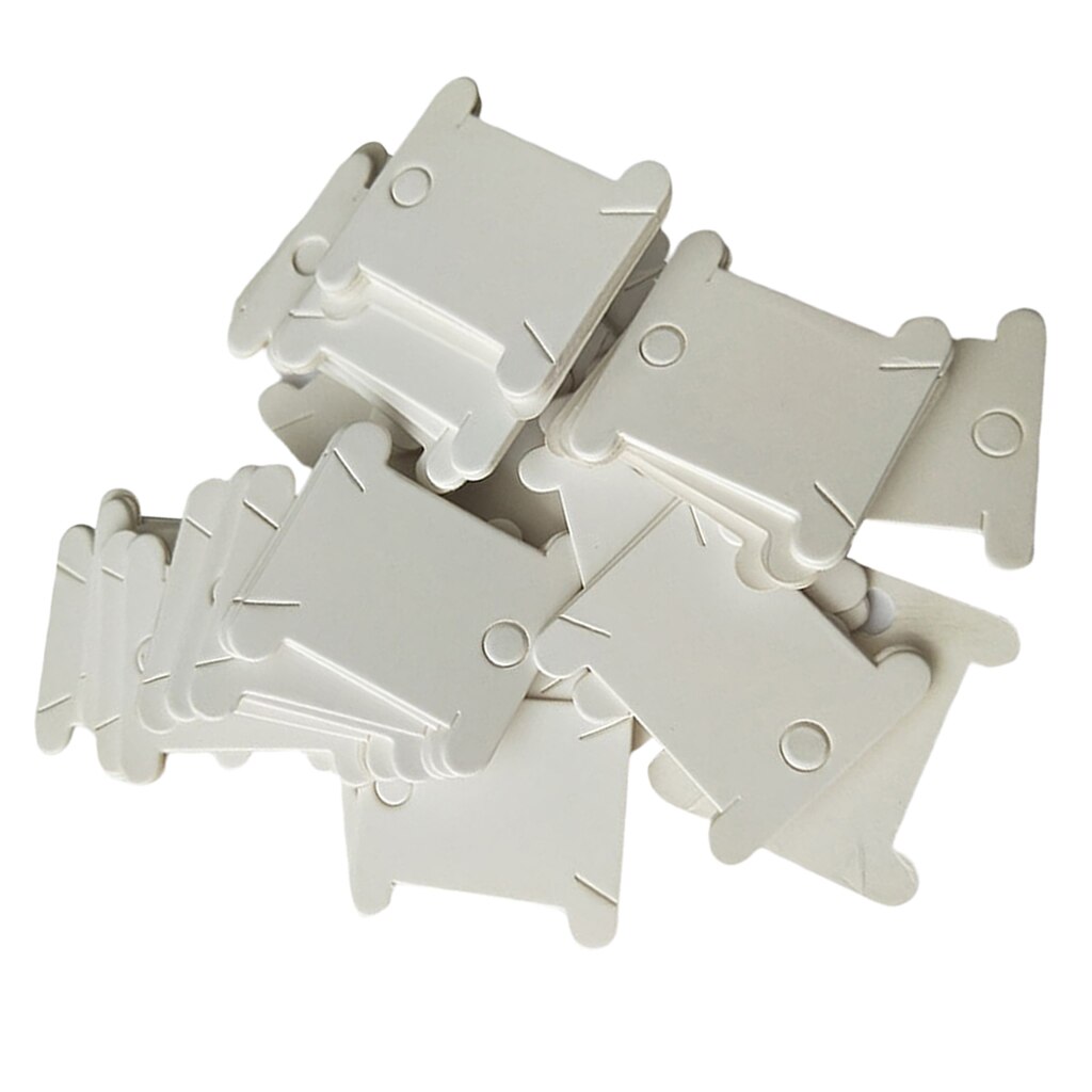 Bobinas de hilo dental de 200x, hilo de bordar, bobina, tarjeta de bobinado DIY, punto de cruz