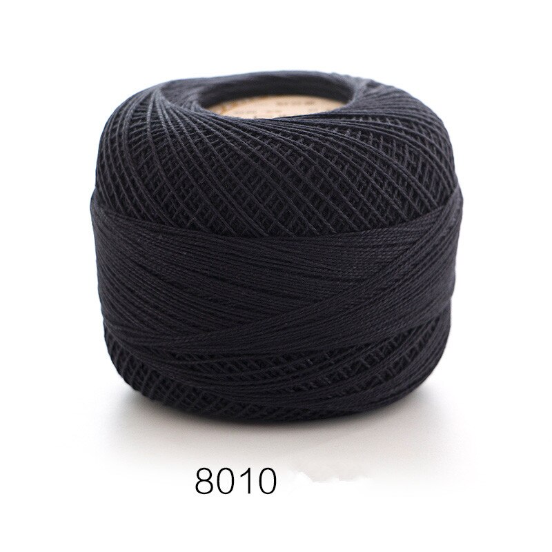 100%  bomuld 50g/ stk 0.8mm blonde hæklegarn  by 1.5mm hæklenåle, håndstrikket babysilke tyndt garn til strik: 8010