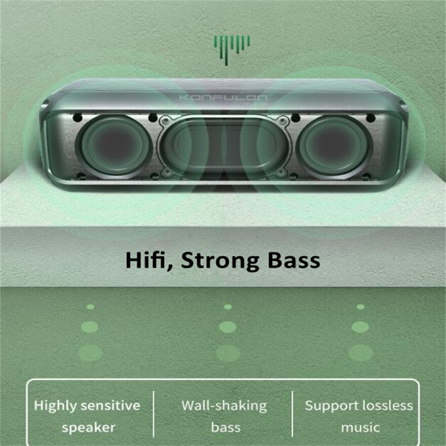 Wasserdichter lautsprecher, 4000- mah-powerbank, radio, usb-stereo-bluetooth-musikbox, soundbar, outdoor-lautsprecher, tragbare audio-taschenlampe