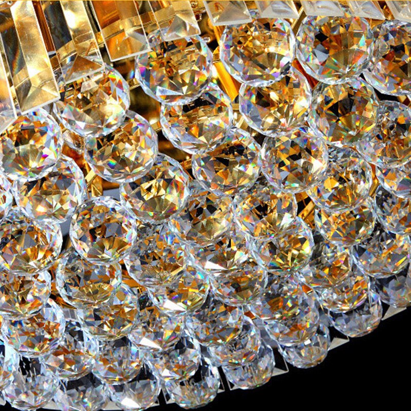 Bola de luz de diamante hecha a mano para decoración del hogar, Prisma de cristal facetado de 30mm, piedras de vidrio y minerales, bolas tipo gota de iluminación