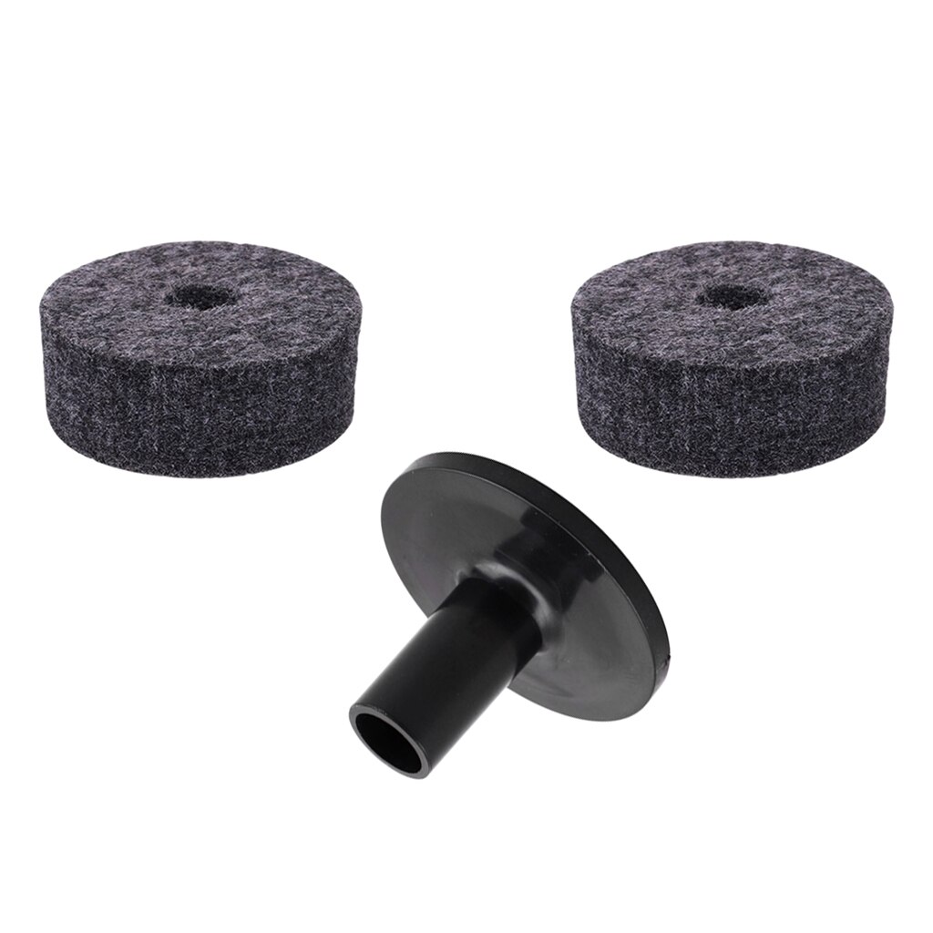 1pc bekkenhoezen, +2 stuks drumstel viltringen, percussie drumstel onderdeel