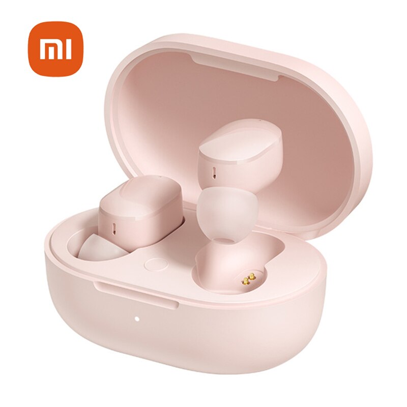 Xiaomi Redmi Airdots 3 Echte Draadloze Bluetooth Oortelefoon Hybrid Vocalism Adaptieve Stereo Bass Met Mic Handsfree Knoppen 3 Oordopjes: Pink