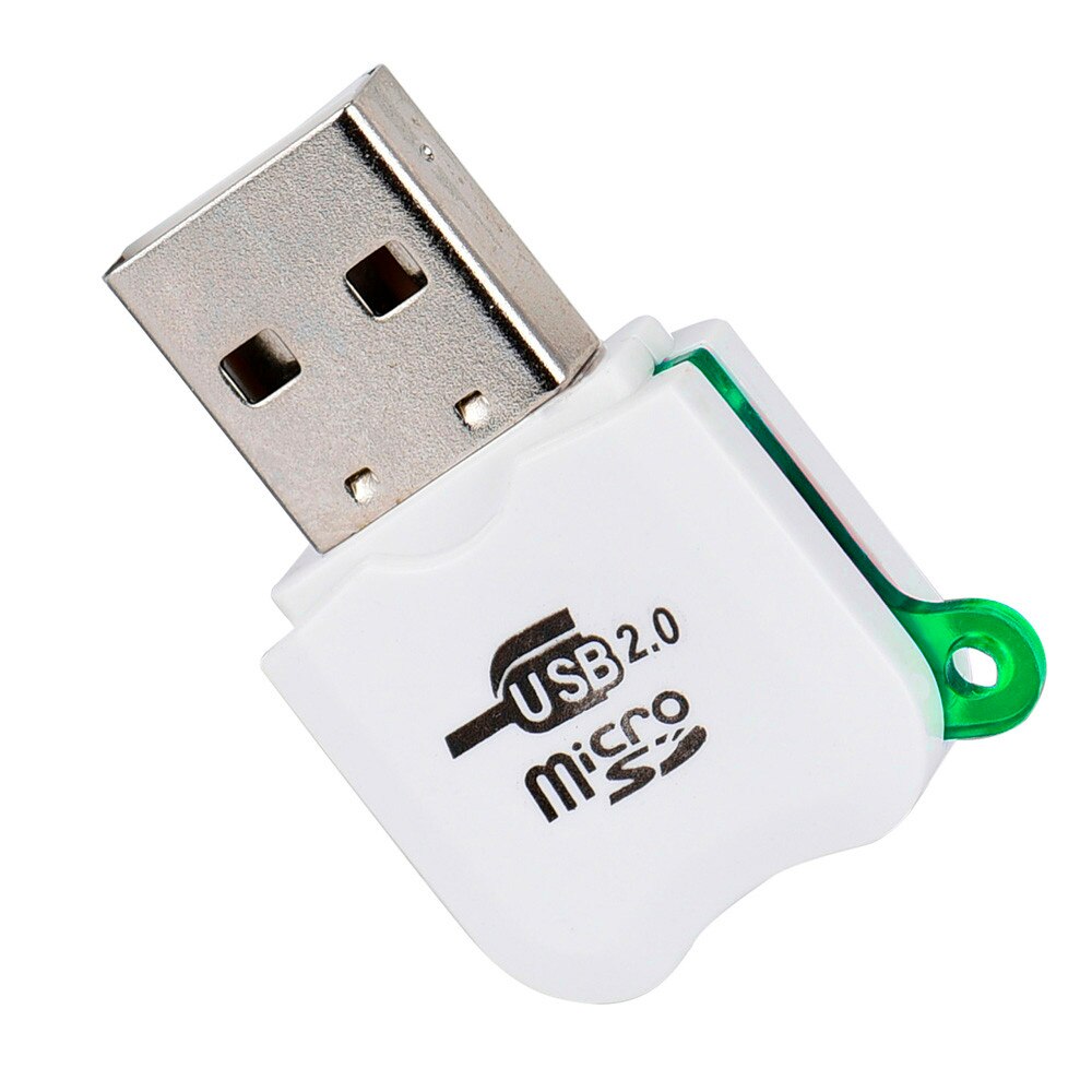 High Speed Mini USB 2.0 Micro TF T-Flash Memory Card Reader Adapter # T2