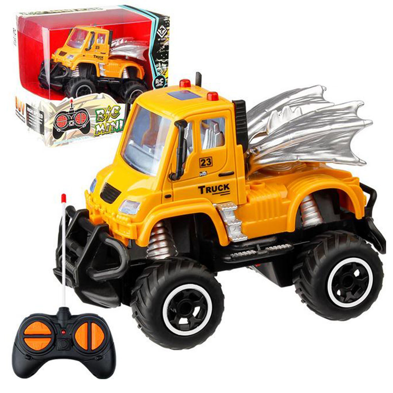 Children's toys rc car 1:43 Mini Simulation Off-road Motorcycle Electric Remote Control Toy Car machine on control remote car: E