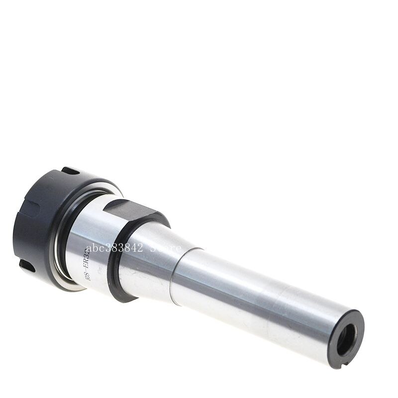 Tourelle fraiseuse axe R8 poignée de fraisage queue conique R8 ER16 ER20 ER25 ER32 ER40 M12 7/16 clé incluse