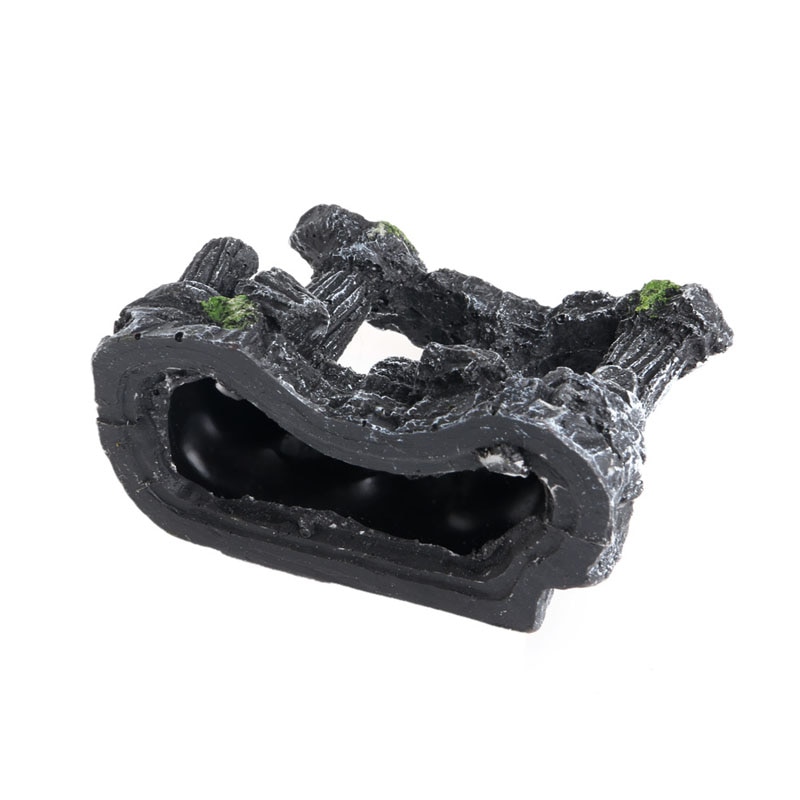 Aquarium Resin Rome Square Stone Pillars Tri-Columns Landscaping Fish Tank Decor C42