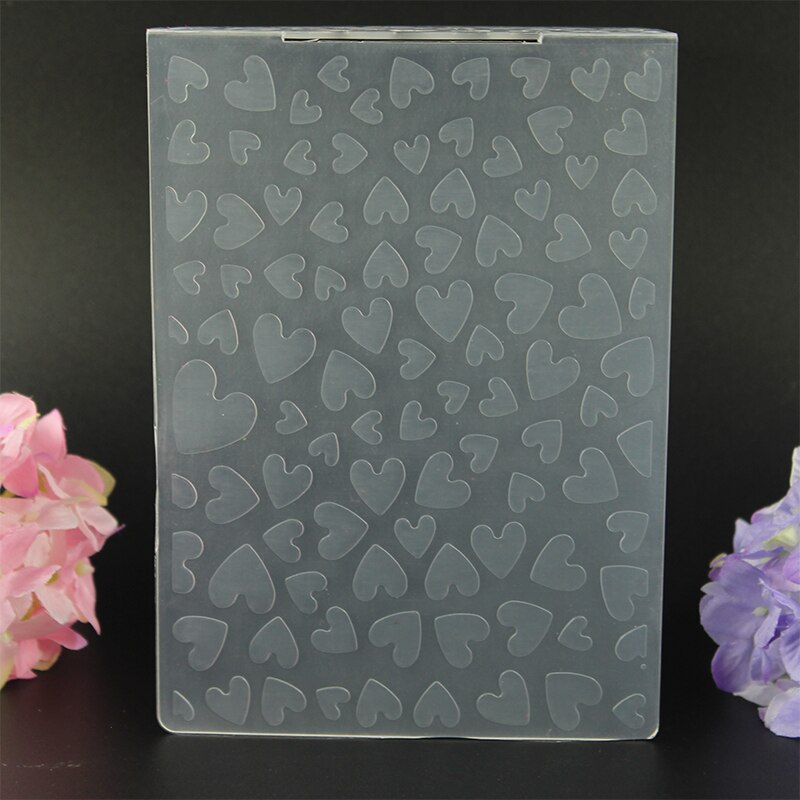 LOVE Embossing Folder For Scrapbook DIY Album Card Tool Plastic Template A013