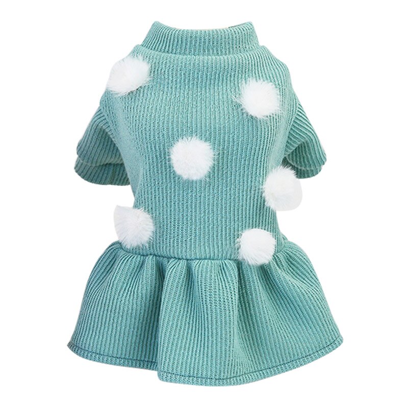 Femme chien robes Dot modèle été chien vêtements princesse fille jupe Style coréen pull à la pour petit et moyen chien: G / XL