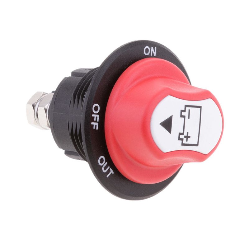 Batería Universal para coche Trennschalter mit, 2 posiciones, 12/24 V, impermeable, para coche, barco, camión, corte de potencia