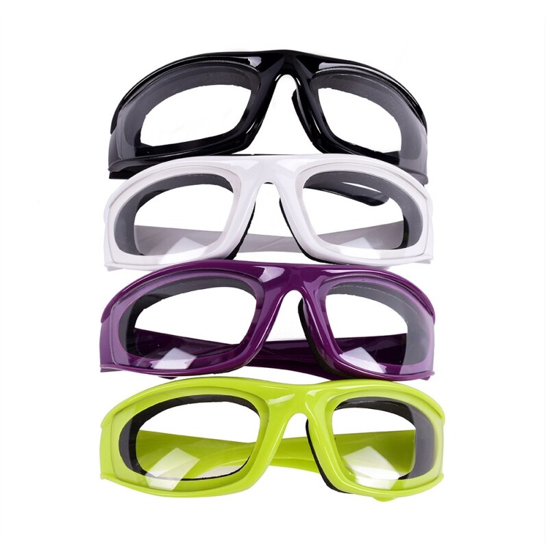 Kitchen Onion Goggles Tear Free Slicing Cutting Chopping Mincing Eye Protect Glasses