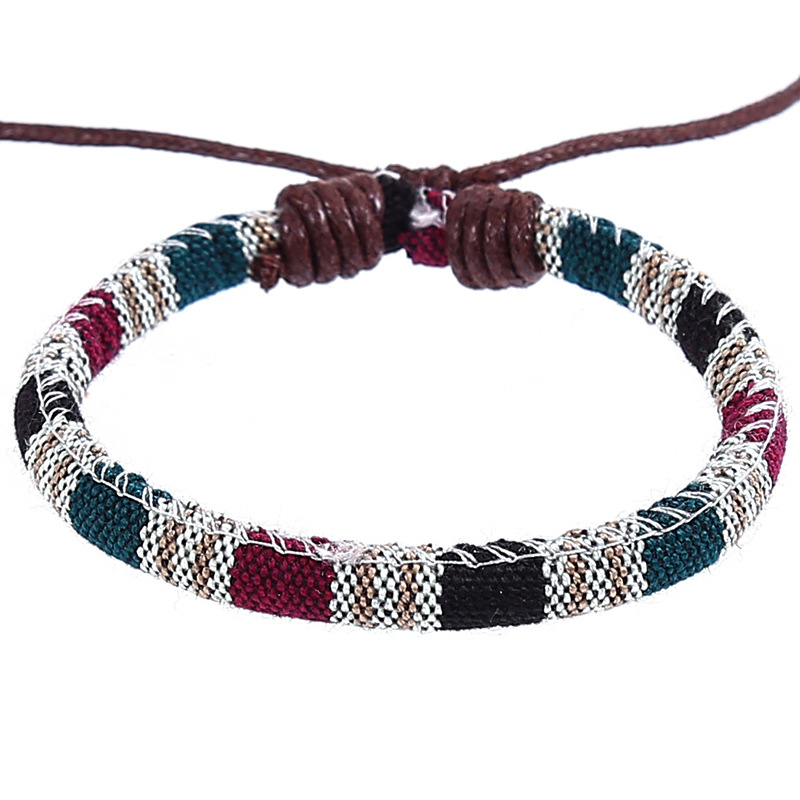 Bohemien Geflochtene Thema Armbänder Männer Frauen Charme 3 Stile Einstellbare Braslet Yoga Meditation Tibetischen Brazalete Pulseira Joyas: stil 2