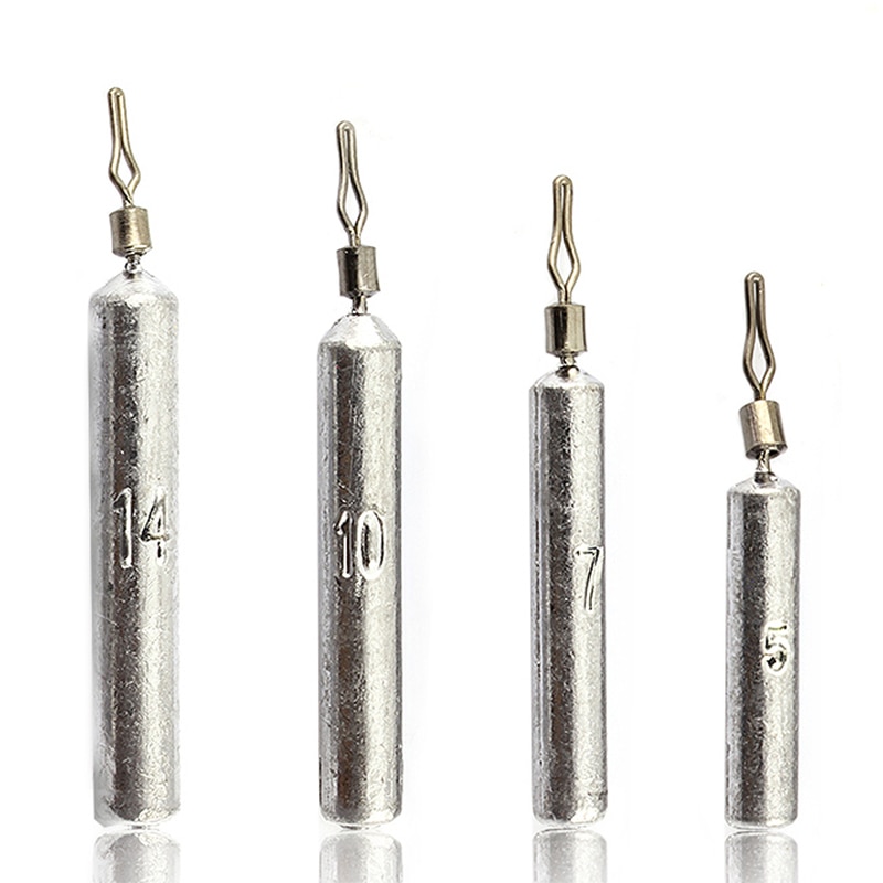 OBSESSION 10pcs/lot Shot Fishing Lead Sinker 3.5g 5g 7g 10g 14g 20g ead Weight For Bass Fishing Baits Sinkers Accessories