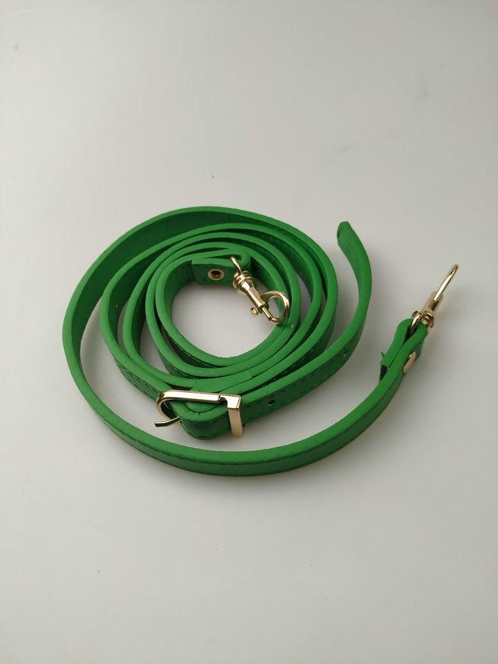 Mode 120Cm Lange Pu Lederen Schoudertas Riem Verstelbare Handtas Diy Vervanging Handvat Voor Handtas Strap Tas Accessoires: green