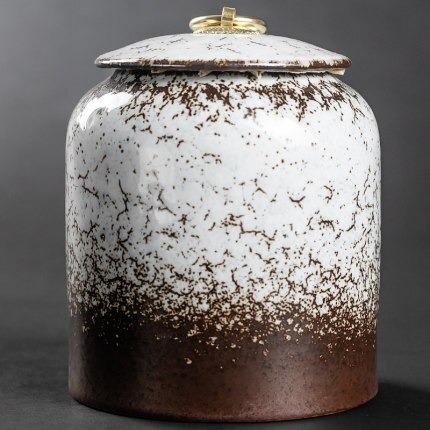 Large Tea Box Ceramic Crafts Tea Tanks Can Canister Collection Storage Container Tea Caddy Teaware Accessories Home Decor: 12