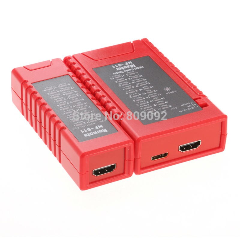 Testeur de câbles HDMI multifonction NF-611, détecteur et testeur de dépannage