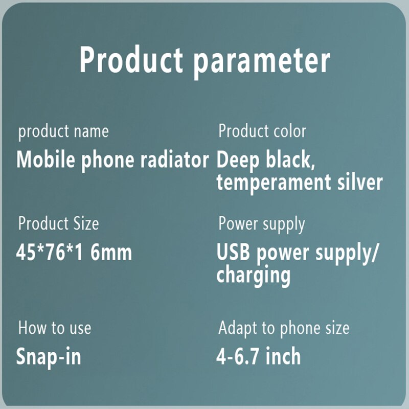 Uthai DE03 De Mobiele Telefoon Radiator Halfgeleider Koeling Draagbare Extra Randapparatuur Mobiele Telefoon Cooling Artefact