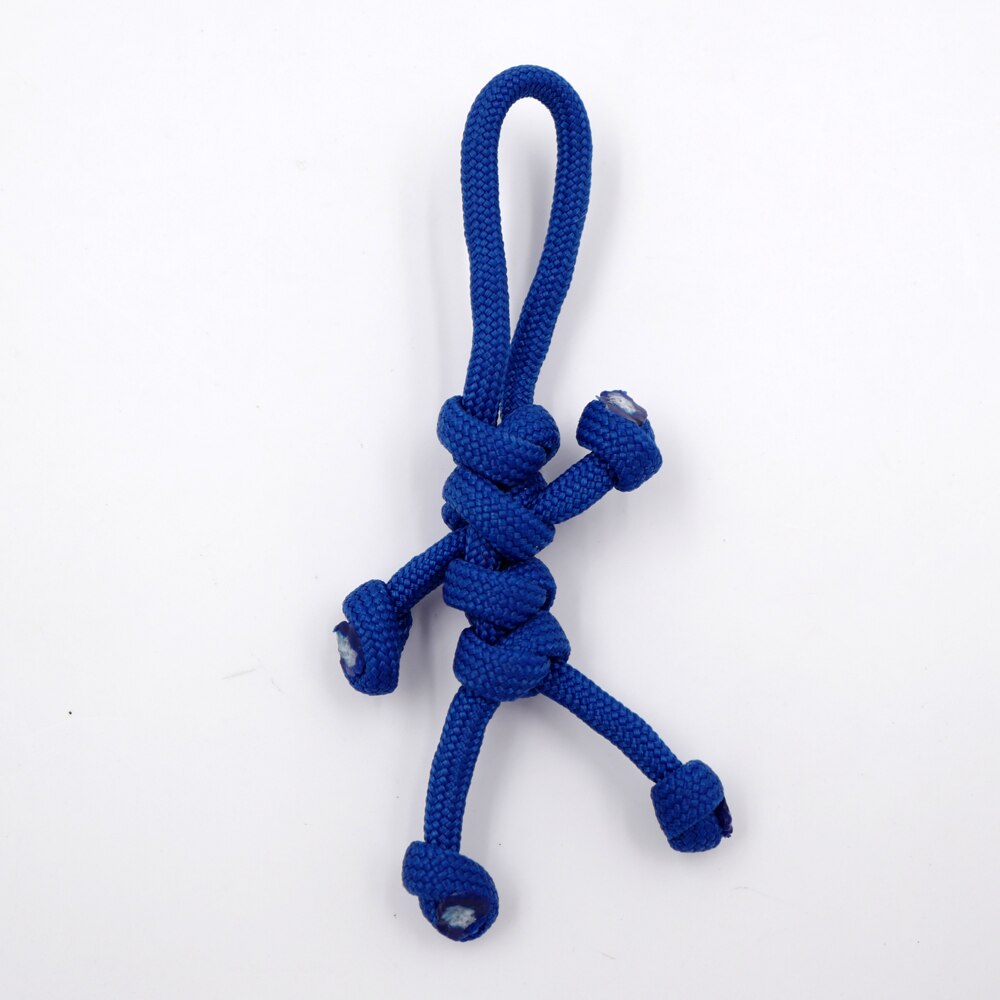Paracord Buddy Keychain Ultra Portable Novelty Handmade Carabiner Accessories 550 Parachute Cord for Scooters Cars Key Holder: No.1 Blue