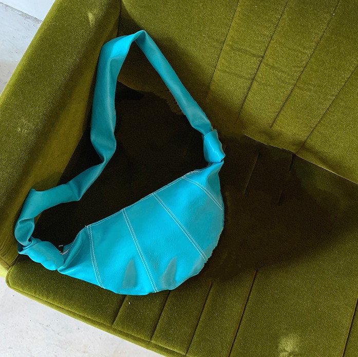 Bolso pequeño de hombro a la para mujer, bolso cruzado de cuero pu para mujer, bolsos y bolsos de señora, bolso de mano azul para chicas,