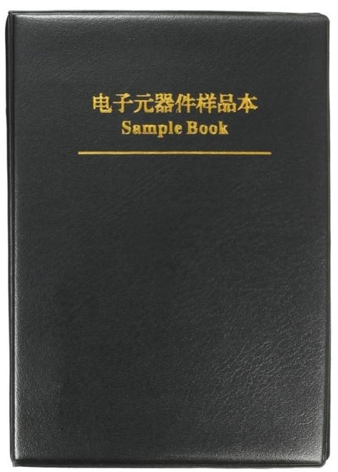 Blank SMT components storage book