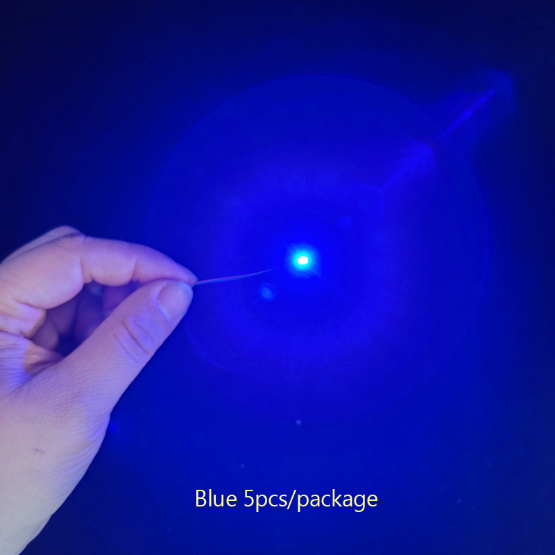 verdrahtet LED Smd 1206 3v LED Lampe Modelle Zug Vor-gelötet Mikro Litz für Zug Eisenbahn Landscapehobby Modell Bausatz Eisenbahn Beleuchtung: 1206Blau