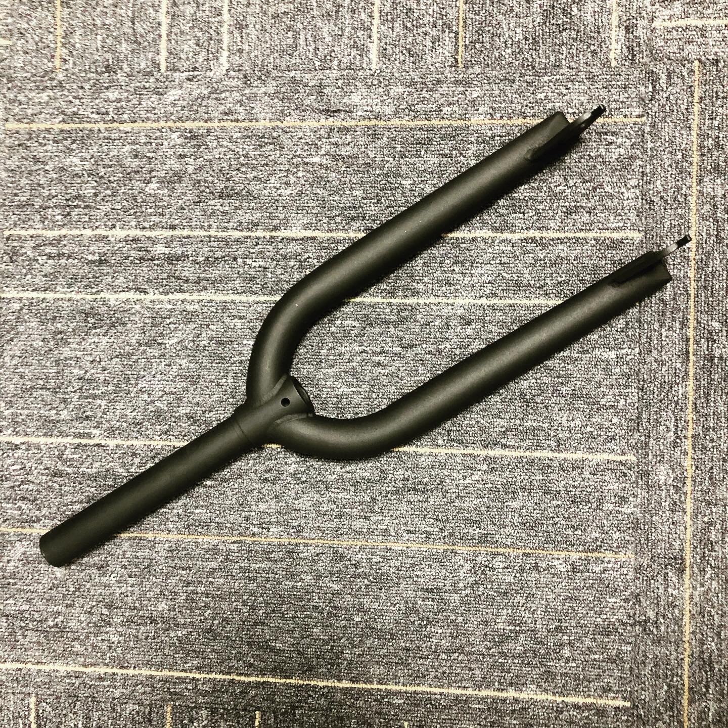 Crom 20 inch bmx bike fork 28.6mm steel performance bicycle front forks DIY bike accessories