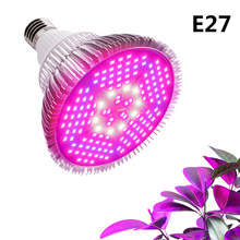 LED Phyto Lamp Volledige Spectrum 10W 30W 50W 80W 100W E27 Kweeklampen Lampen Voor planten Bloemen Zaden Tuin Groenten Kas