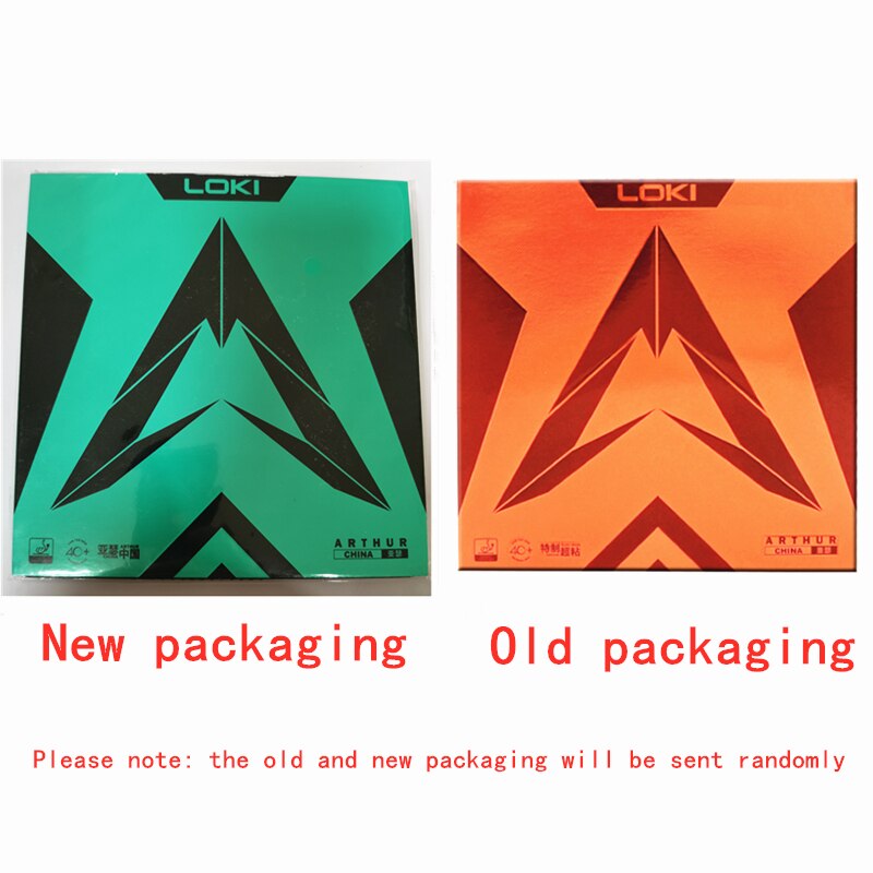 LOKI ARTHUR CHINA Table Tennis Rubber (Super Sticky) Original WANG HAO LOKI ARTHUR Ping Pong Sponge