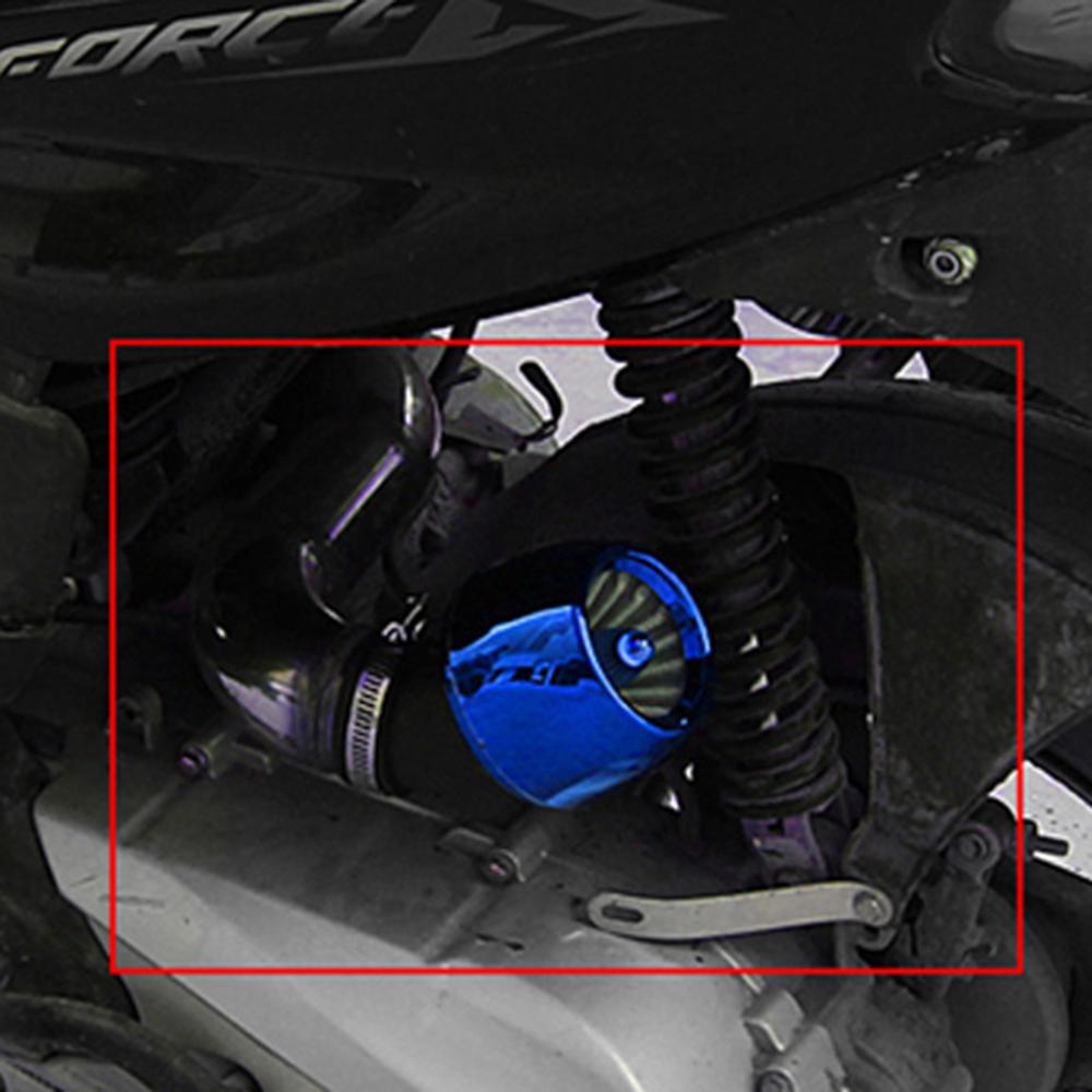 24mm-48mm vinklet hi flow motorcykel luftfilter indsugningsfilter vaskbar genanvendelig til yamaha til honda bobber chopper cruiser