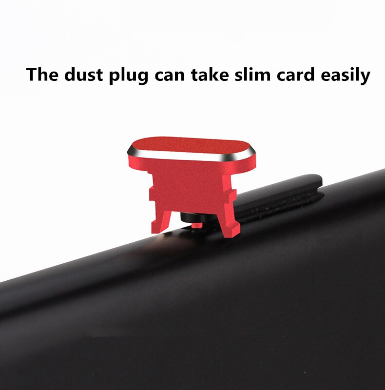 Metalen Aluminium Anti Stof Plug Voor Iphone X Xr Xs Max 8 7 Plus Jack Stof Plug Simkaart Pin telefoon Stekkers Accesorios Para Celular