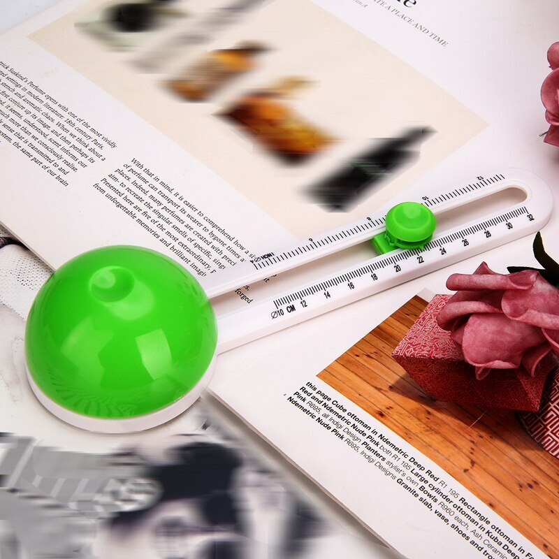 1pc Circular Paper Cutter Scissors Round Cutter Cut Paste Circle Paper Craft Round Paper-Cutting DIY Tool Accessories