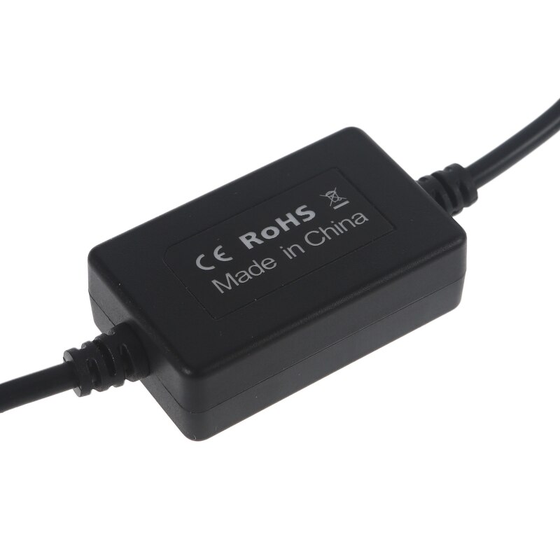 Camera Power Type-C to DR E6 Dummy Battery Compatible with EOS R5 R6 R 5D Mark II III IV 5DS R 6D 7D II 60D 60Da 70D 80D 1XCE