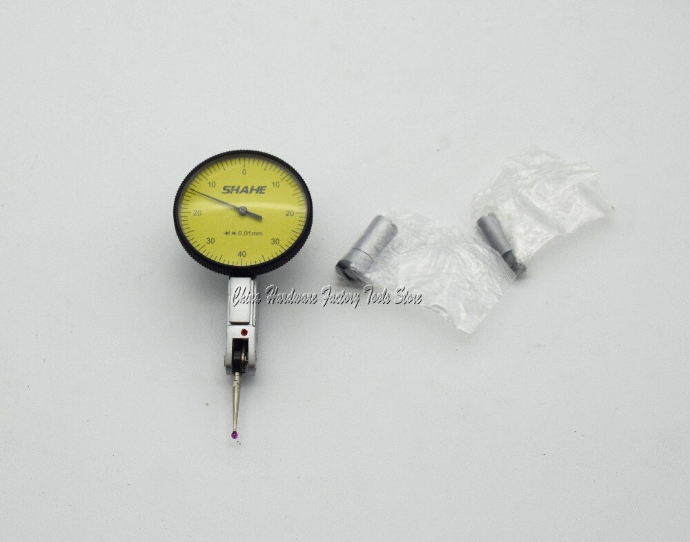 SHAHE 0-0.8mm Lever Dial Test Indicator Precision Dial Indicator dial test indicator gauge
