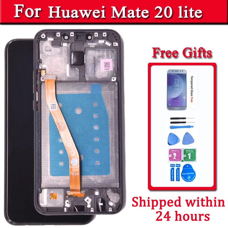 Original Display For Huawei Mate 20 Lite SNE-AL00 SNE-LX1 SNE-LX2 LCD Touch Screen Digitizer Assembly Maimang 7 Replaceme