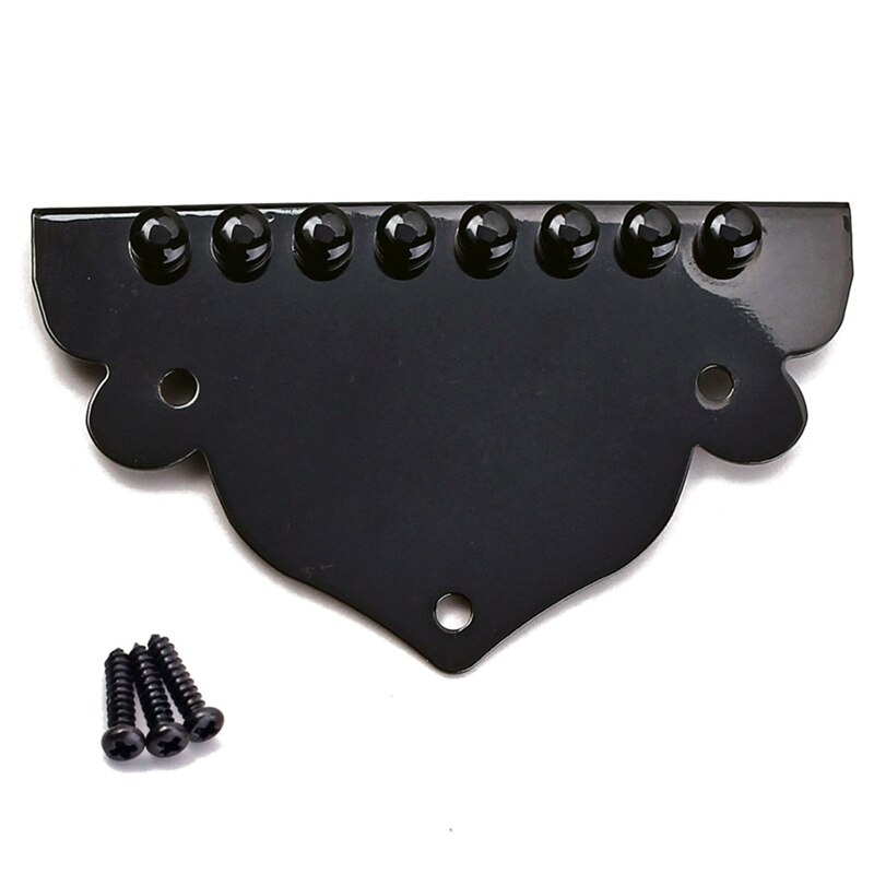 Mandolin Chrome Plated Metal 8 String Mandolin Guitar Tailpiece