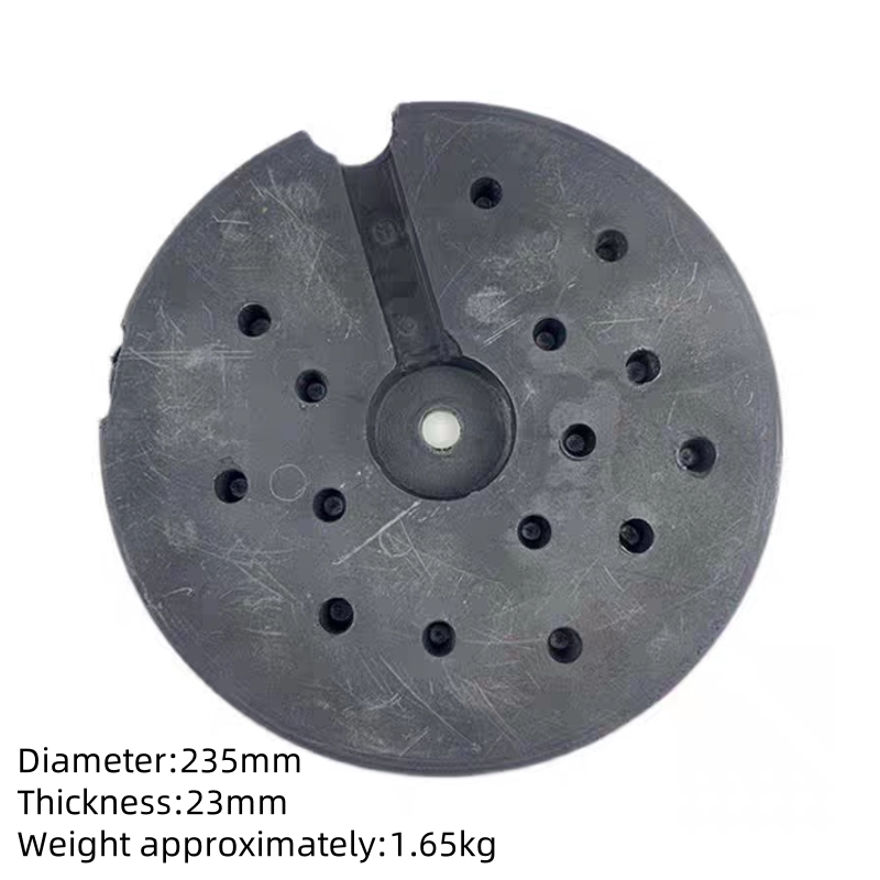 Desk lamp floor lamp base weight block chassis weight block bottom support weight block DIY lamp fixture fixing accessories: PURPLE