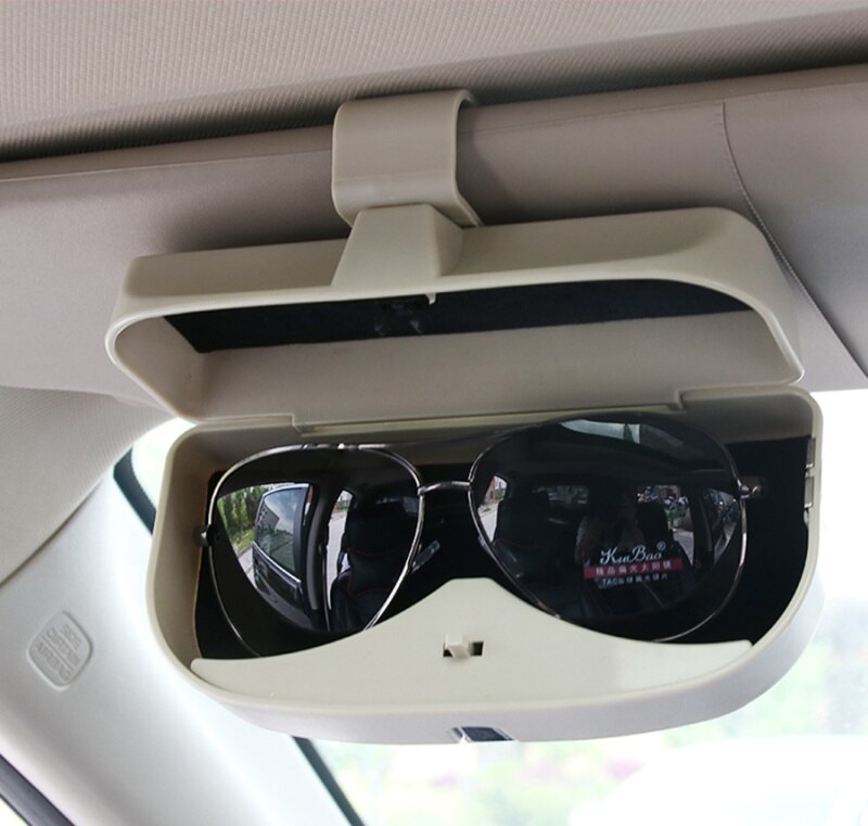 Car Glasses Case Box Sunglasses Storage Pockets for Jaguar XF XFL XE XJ XJL F-Pace F pace fpace X761 XJ6 XKR XK8 X320