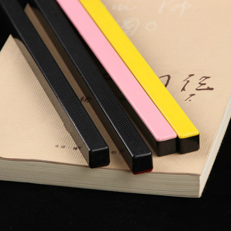 ABS Paperweight Simple Metal Paperweight Students Paper Weight Chinese Calligraphy Paperweights Colorful Rice Paper Pressing