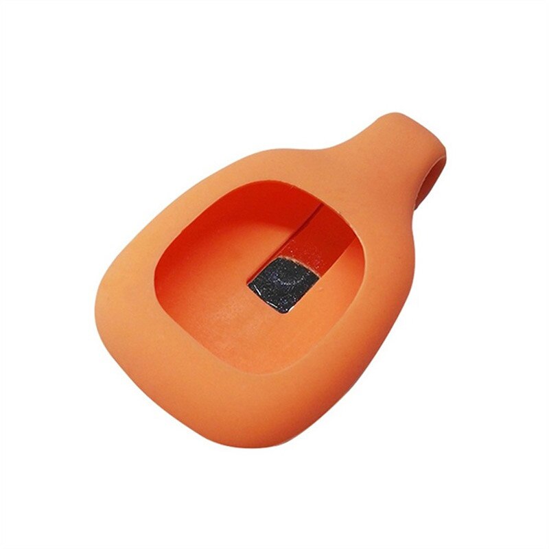 7 Kleuren Siliconen Beschermhoes Riem Clip Vervanging Houder Cover Shell Voor Fitbit Zip Activiteit Tracker Accessoires: Orange