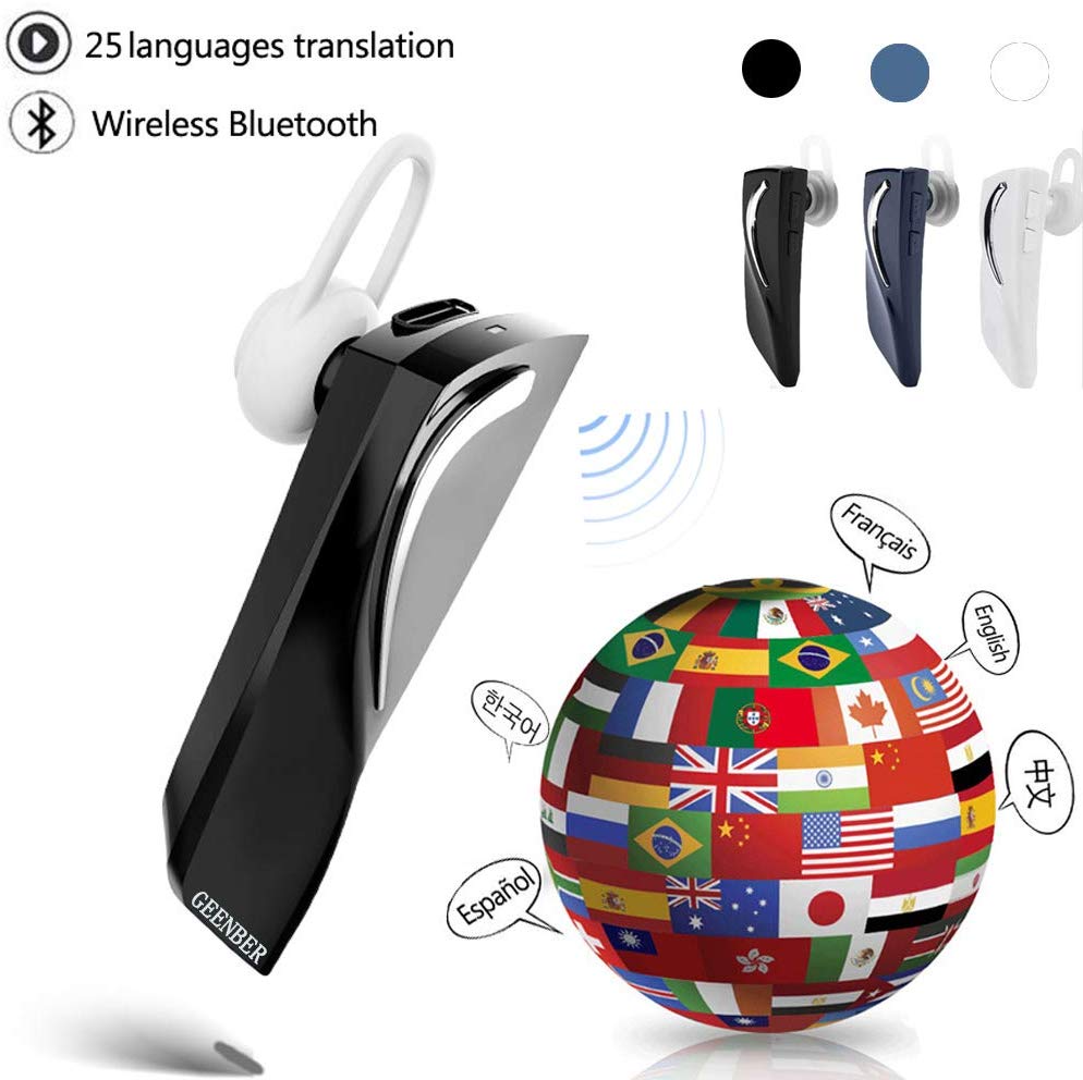 Realtid intelligent oversætter trådløs lommetolker rejsesprog oversættelsesenhed samtidig stemmeoversætter