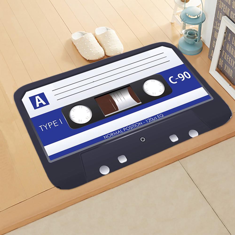 3D Home letter Print Doormats Rectangle Non-Slip Door Mat Bedroom Kitchen Entrance Print Floor Mat modern Door Mats