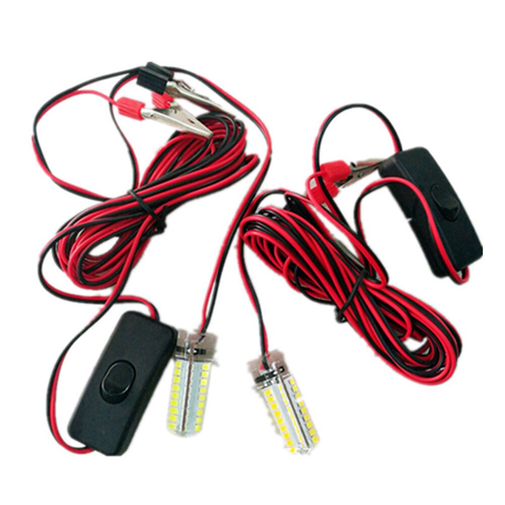 Under Water 60 LEDs Prawns Night Attract Brightness Finder 360 Degree Boat Squid Fishing Light Lamp Krill Portable Submersible